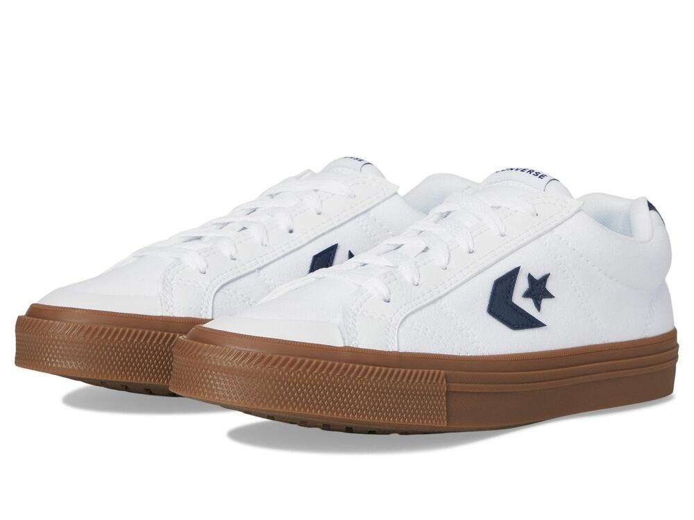 CONVERSE UNISEX CONVERSE SPORT CASUAL WHITE/NAVY/GUM MEN 4.5 WOMEN 6 M